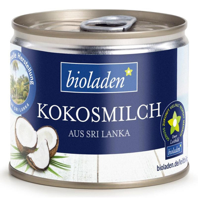 Produktfoto zu VPE Kokosmilch 12x200ml bioladen