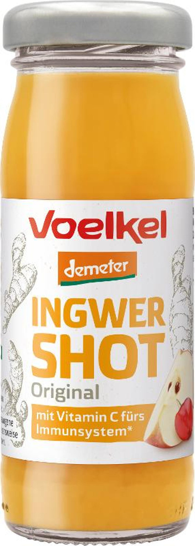 Produktfoto zu Shot Ingwer 95ml Voelkel