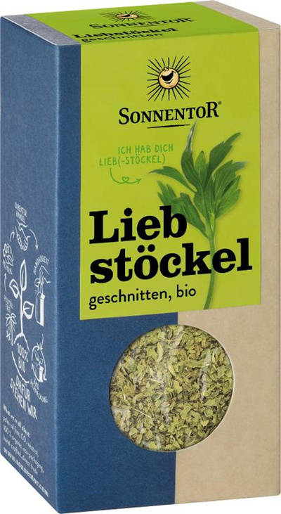 Produktfoto zu Liebstöckel geschnitten 15g Sonnentor