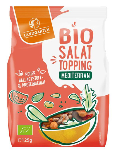Produktfoto zu Salat Topping Mediterran 125g Landgarten