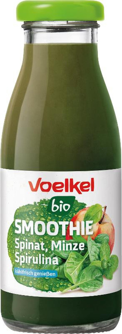 Produktfoto zu VPE Smoothie Spinat Minze Spirulina 6x0,25l Voelkel