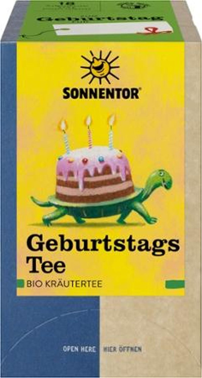 Produktfoto zu Kräutertee GeburtstagsTee 18x1,5g Sonnentor