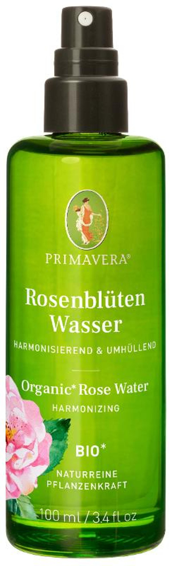 Produktfoto zu Rosenblütenwasser 100ml Primavera