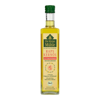 Produktfoto zu VPE Raps-Kernöl Buttergeschmack 6x0,5 l Kleine Mühle