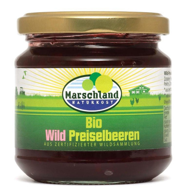 Produktfoto zu Wild Preiselbeeren 220g Marschland